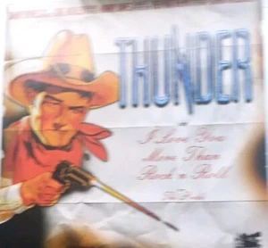 THUNDER- I Love You More Than Rock N Roll 7" Single Unplayed Ltd Number 2785 - Picture 1 of 3