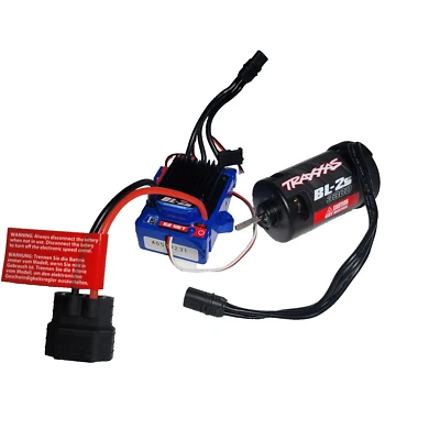Fits Traxxas Slash Modified BL-2s ESC Waterproof & 3300kv Brushless Motor 3382 - Image 1 of 4