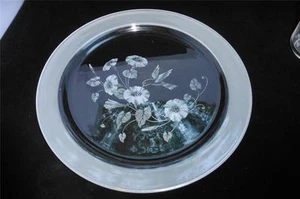 Plato pequeño para pastel AVON CRISTAL COLMMINGBIRD (LOTE B) - Imagen 1 de 4