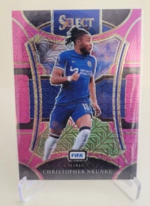 2023-24 SELECT FIFA CHRISTOPHER NKUNKU PINK MOJO PRIZM MEZZANINE Ser #096/199 - Picture 1 of 2