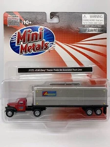 Classic Metal Works Mini Metals HO 31172 41/46 Tractor/Trailer Set Associated - Picture 1 of 7