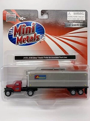 Classic Metal Works Mini Metals HO 31172 41/46 Tractor/Trailer Set Associated - Image 1 of 4