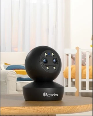 ctronics 780C PTZ 5MP Überwachungskamera mit 6X Hybrid-Zoom-Schwarz