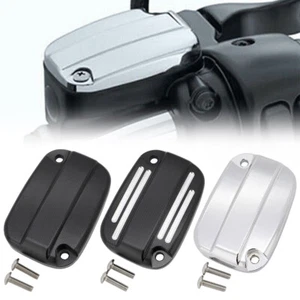 Brake Master Cylinder Cover Fluid Cap for Harley Davidson Touring Electra Glide - Foto 1 di 28