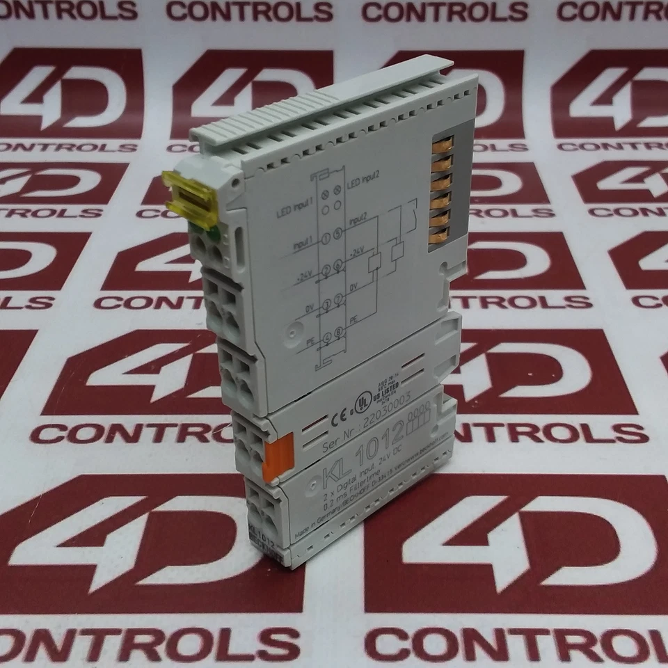 KL1012 | Beckhoff | Digital Input Terminal, 2 Channel, 24VDC, Used (UPP) - Image 1 of 1