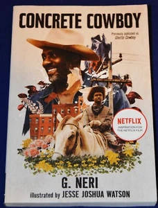 G. Neri Concrete Cowboy Film Einbinden Netflix (Ghetto Cowboy) Taschenbuch NEU - Bild 1 von 8