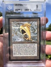 RING OF MARUF, ARABIAN NIGHTS, 1993 MTG, RARE, BGS 9.0, GRADED "MINT"!
