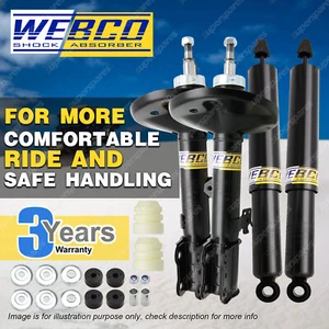 Front + Rear Webco Pro Shock Absorbers for TOYOTA RAV 4 All 4WD S/Wagon 00-06 - Picture 1 of 3