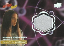 2018 Upper Deck Marvel Ant-man Wasp Relic Quantum Anomaly Ghost QM1