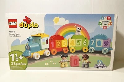 LEGO DUPLO 10954 Number Train Learn To Count 23 Pcs New Sealed - Image 1 of 4