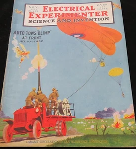 RARE!! ELECTRICAL EXPERIMENTER/SCIENCE AND INVENTION, NOV. 1918 (b4) - Picture 1 of 4