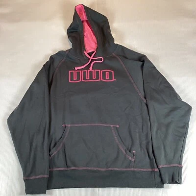 Sudadera para mujer J.America talla XL manga larga pulóver con capucha atlética suave gris Foto 1 de 4