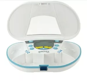 VitaCarry Funda Pastilla Avanzada 4 Compartimentos Con 4 Alarmas Temporizador Vibratorio - Imagen 1 de 12