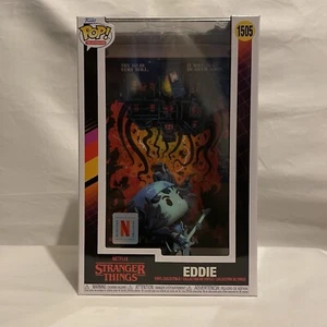 FUNKO POP Television Stranger Things Eddie 1505 Netflix Exclusive Comic Cover - Picture 1 of 6