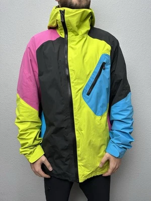Burton [AK] Men's Gore-Tex Ski Jacket Hooded Multicolor Size L/XL - Image 1 of 4