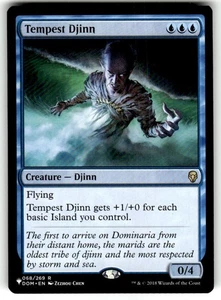 Magic: The Gathering Creature Tempest Djinn Rare Regular Dominaria MTG NM - Picture 1 of 2