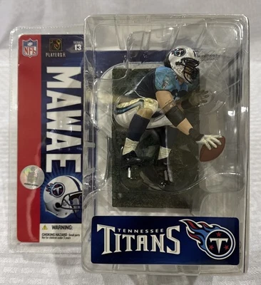 Camiseta Mcfarlane Kevin Mawae- Tennessee Titans Azul Serie 13 Foto 1 de 4