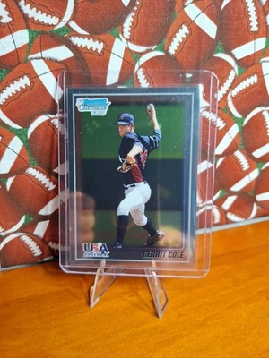 🔥 ROOKIE GERRIT COLE 2010 Bowman Chrome - USA Team #USA-BC5 (RC) 🔥  - Image 1 of 2