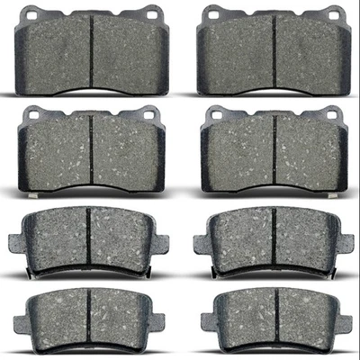 Front & Rear Ceramic Brake Pads for Cadillac XTS 2013 2014 2015 2016 2017-2019 - Image 1 of 4