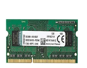 Kingston KVR16LS11/4  4GB 1x4GB DDR3L 1600MHz Non-ECC 204-pin Unbuffered - Picture 1 of 2