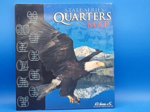 H.E. Harris & Co. State Series Quarters NUR Sammlerkarte. - Bild 1 von 6