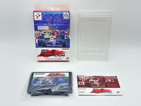 F1 Sensation Famicom NES Japan CIB Complete Tested Working NTSC-J