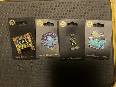 Disney Sea Tokyo Resort Pin lot - NEW Tower Of Terror, Monster’s Inc., Goofy - Image 1 of 2