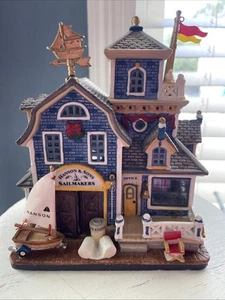 2006 Lemax Village Collection “Hanson & Sons Sailmakers” 65386 - Picture 1 of 7