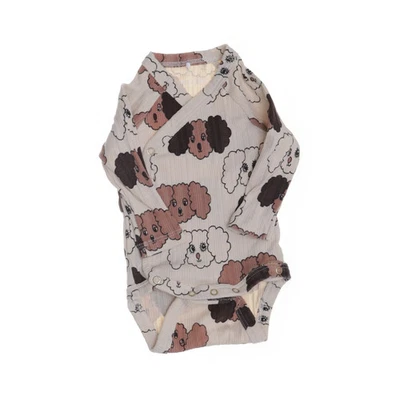 Mini Rodini, Body, Größe: 50, Beige/Braun/Weiß/Mehrfarbig #JYn - Bild 1 von 4