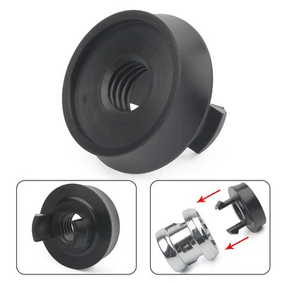 1* Gear Shift Knob Boot Retainer Adapter Fit For Honda14-19 Civic//Black - Image 1 of 4