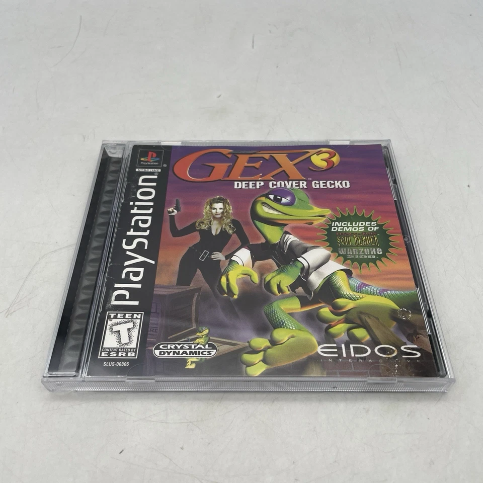Gex 3: Deep Cover Gecko (Sony PlayStation 1, PS1) Complete CIB - Tested - Image 1 of 4