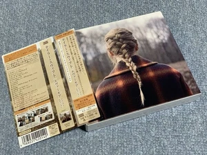 Taylor Swift / Evermore / Japan Deluxe Ver OBI Box Bonus Song Calendar Post Card - Picture 1 of 8