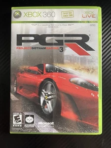 Project Gotham Racing 3 (Microsoft Xbox 360, 2005) CIB completo con manual - Imagen 1 de 4