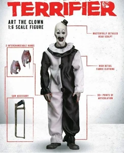 Terrifier - Art the Clown 1/6 Scale Figure MINT ⭐SEALED⭐ 061TT91 DRP - Picture 1 of 7