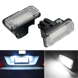 Fit Mercedes W203 5D W211 W219 LED Number Plate Lamp License Plate Light White - Picture 1 of 11