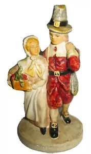 A SEBASTIAN MINIATURE SML-072 The Pilgrims Couple - Picture 1 of 3