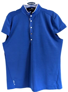 Women's M Ralph Lauren RLX™ Polo Golf Tennis Sleeveless Top Blue Clean Comfort - Picture 1 of 6
