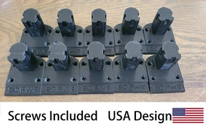 10 Pack Ryobi Tool Holder/Mount/Hanger 18V Tools Made In USA 3D PWR With Screws - Picture 1 of 9