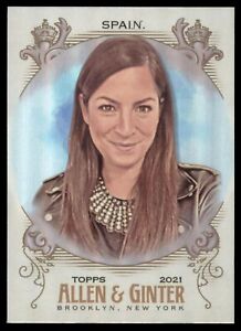 2021 Topps Allen & Ginter Silver Hot Box #206 Sarah Spain
