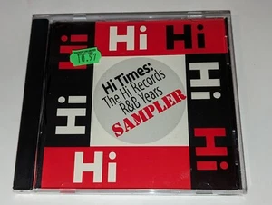 Hi Times: The Hi Records R&B Years Sampler CD 16 Songs 1995 Al Green/Ann Peebles - Picture 1 of 3