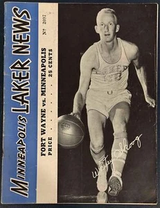 Programa de baloncesto Minnesota Lakers vs Fort Wayne 1951 Whitey Skoog Mikan 32 piezas - Imagen 1 de 3