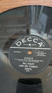 Rock & Roll 78 BILL HALEY & HIS COMETS R-O-C-K DECCA 29870 - Picture 1 of 2