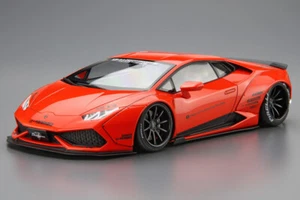 Aoshima 1/24 Liberty Walk LB-Works Lamborghini Huracan Ver. 1 Plastic Model Kit - Picture 1 of 7