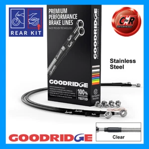 Per Suzuki GS1000 KATANA ANTI-DIVE Goodridge Clear RR Tubo Freno SU0854-1RC - Foto 1 di 5