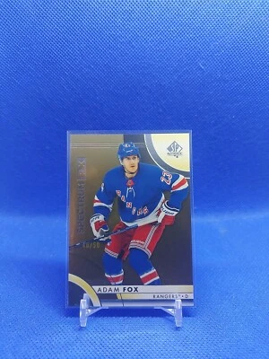 2023-24 Sp Authentic Spectrum Fx Gold /50 Adam Fox #S-12 - Image 1 of 2