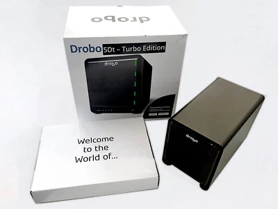 Drobo 5DT 5 bahías rapido Thunderbolt + USB-3.1 mejor que NAS con capacidad de hasta 70 TB Foto 1 de 4