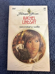 Harlequin Presents, Secretary Wife by Rachel Lindsay, Book #164 1976, Vintage - Picture 1 of 6