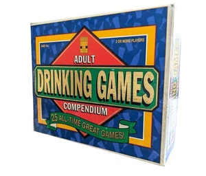 Compendio de juegos de beber para adultos cartas de colección dados acción Brain Lagoon juegos en muy buena condición - Imagen 1 de 10