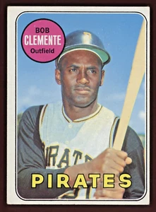 1969 Topps #50 Roberto Clemente VG/EX Good corners, no creases, see description - Picture 1 of 4