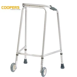 Premium Ultra Lightweight Walker Mobility Aid Walking Frame with Wheels - Home - Picture 1 of 8